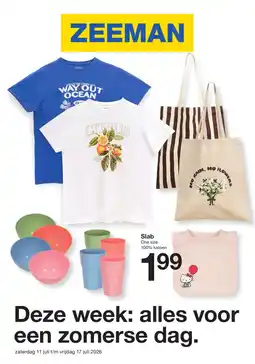 Zeeman Deze week: alles voor een zomerse dag. aanbieding