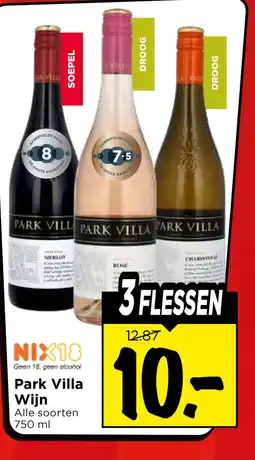 Vomar Voordeelmarkt Park Villa Wijn aanbieding