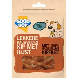 Dirk GOOD BOY Hondensnacks kauwsticks met rijst aanbieding