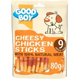 Dirk Good Boy Hondensnacks cheesy chicken sticks aanbieding