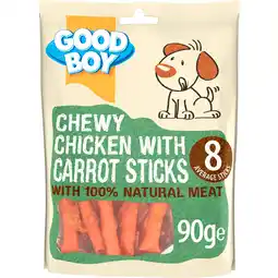 Dirk Good Boy Hondensnacks chicken carrot sticks aanbieding