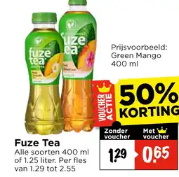 Vomar Voordeelmarkt Fuze Tea aanbieding