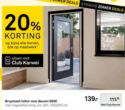 Karwei Bruynzeel rolhor voor deuren S500 aanbieding