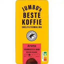 Jumbo Jumbo's Beste Koffie Snelfiltermaling Aroma 250 g aanbieding