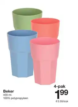 Zeeman Beker aanbieding