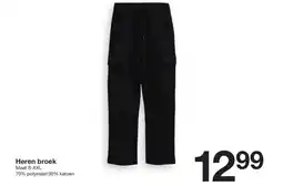 Zeeman Heren broek aanbieding