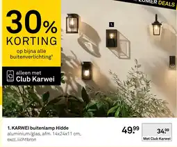 Karwei Karwei buitenlamp Hidde aanbieding