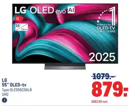 Makro LG 55" OLED-tv aanbieding