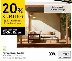 Karwei Pergola Silvano Douglas aanbieding