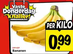 Vomar Voordeelmarkt Bananen aanbieding