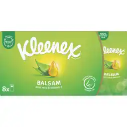 Jumbo Kleenex Balsam Aloe Vera & Vitamin E 8 Stuks aanbieding