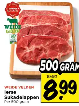 Vomar Voordeelmarkt lerse Sukadelappen aanbieding