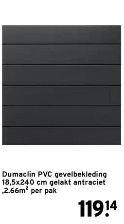 GAMMA Dumaclin PVC gevelbekleding aanbieding