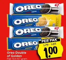 Vomar Voordeelmarkt Oreo Double of Golden aanbieding