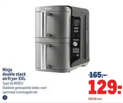 Makro Ninja double stack airfryer XXL aanbieding