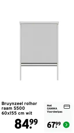 GAMMA Bruynzeel rolhorraam S500 aanbieding