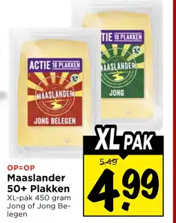 Vomar Voordeelmarkt Maaslander 50+ Plakken aanbieding