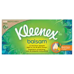 Jumbo Kleenex Balsam Tissues 3-Laags 64 Stuks aanbieding