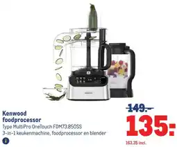Makro Kenwood foodprocessor aanbieding