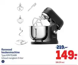 Makro Kenwood keukenmachine aanbieding