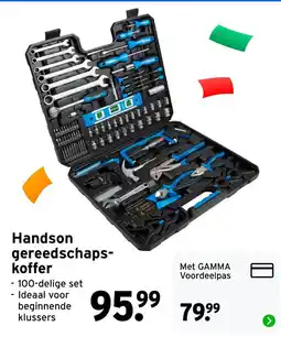 GAMMA Handson gereedschapskoffer aanbieding