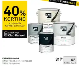 Karwei KARWEI binnenlak aanbieding