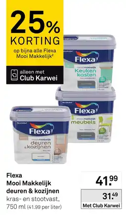 Karwei Flexa Mooi Makkelijk deuren & kozijnen aanbieding