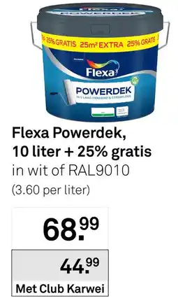 Karwei Flexa Powerdekk aanbieding
