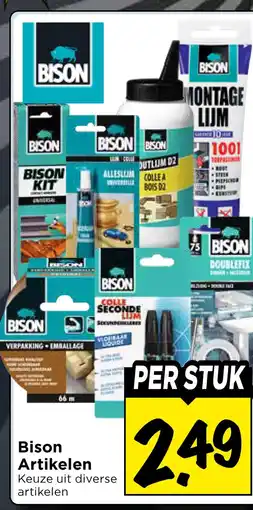 Vomar Voordeelmarkt Bison Artikelen aanbieding