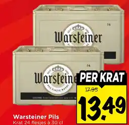 Vomar Voordeelmarkt Warsteiner Pils aanbieding