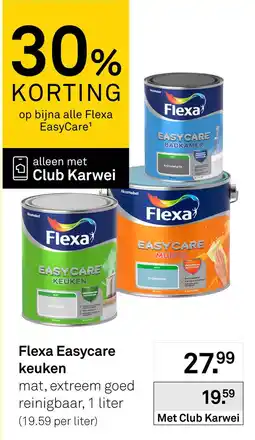 Karwei Flexa Easycare keuken aanbieding
