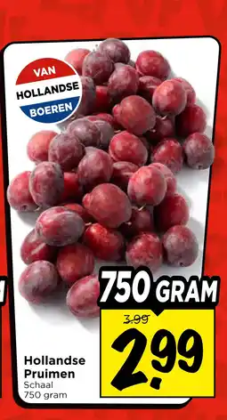 Vomar Voordeelmarkt Hollandse Pruimen aanbieding