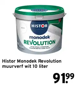 GAMMA Histor Monodek Revolution aanbieding