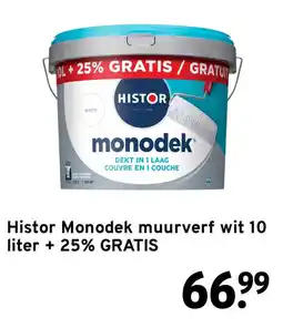 GAMMA Histor Monodek aanbieding