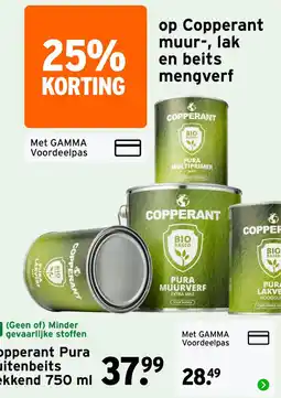 GAMMA Copperant Pura muurverf aanbieding