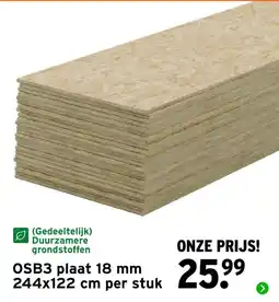 GAMMA OSB3 plaat aanbieding