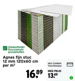 GAMMA Agnes fijn stuc aanbieding