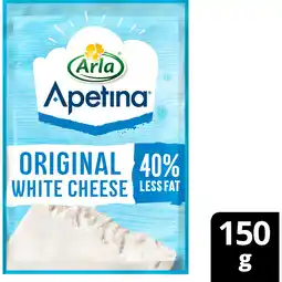Jumbo Arla Apetina witte kaas plak 40% minder vet aanbieding