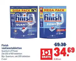 Makro Finish vaatwastabletten aanbieding