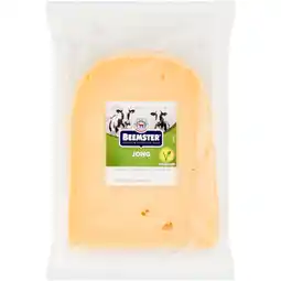 Jumbo Beemster Jonge Kaas 48+ Plakken ca. 220 g aanbieding