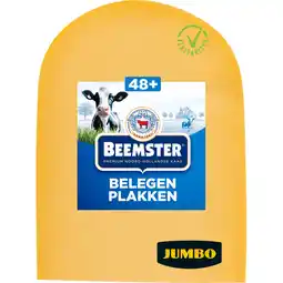 Jumbo Beemster Belegen Kaas 48+ Plakken ca. 220 g aanbieding