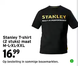 GAMMA Stanley T-shirt aanbieding