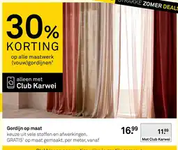 Karwei Gordijn op maat aanbieding