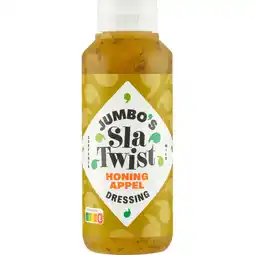 Jumbo Jumbo's Sla Twist Honing-Appel Dressing 265ML aanbieding