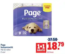 Makro Page kussenzacht aanbieding