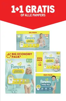 Makro Pampers baby-dry aanbieding