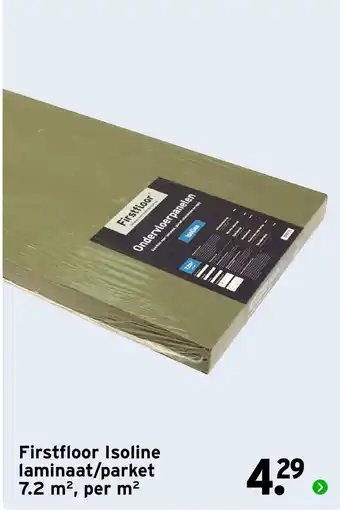 GAMMA Firstfloor Isoline aanbieding