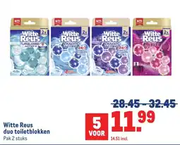 Makro Witte Reus duo toiletblokken aanbieding