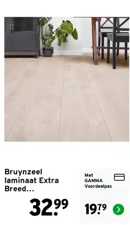 GAMMA Bruynzeel laminaat Extra aanbieding