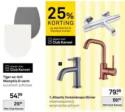 Karwei Atlantic fonteinkraan Olivier aanbieding
